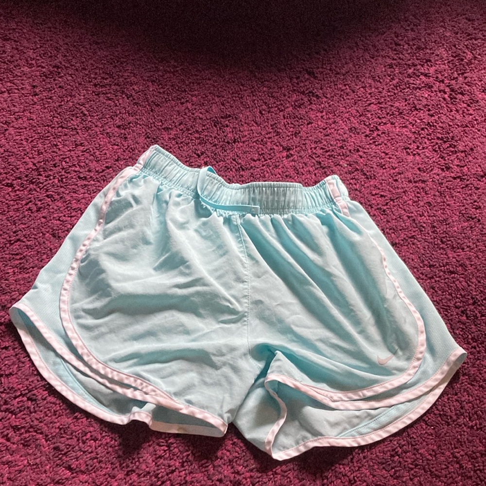 Nike Sky Blue Running Shorts